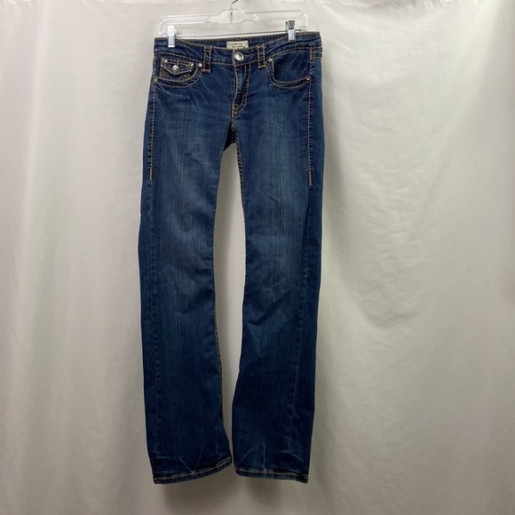 LA Idol USA New Fashion Size 9 Denim Blue Jeans - Picture 14 of 14